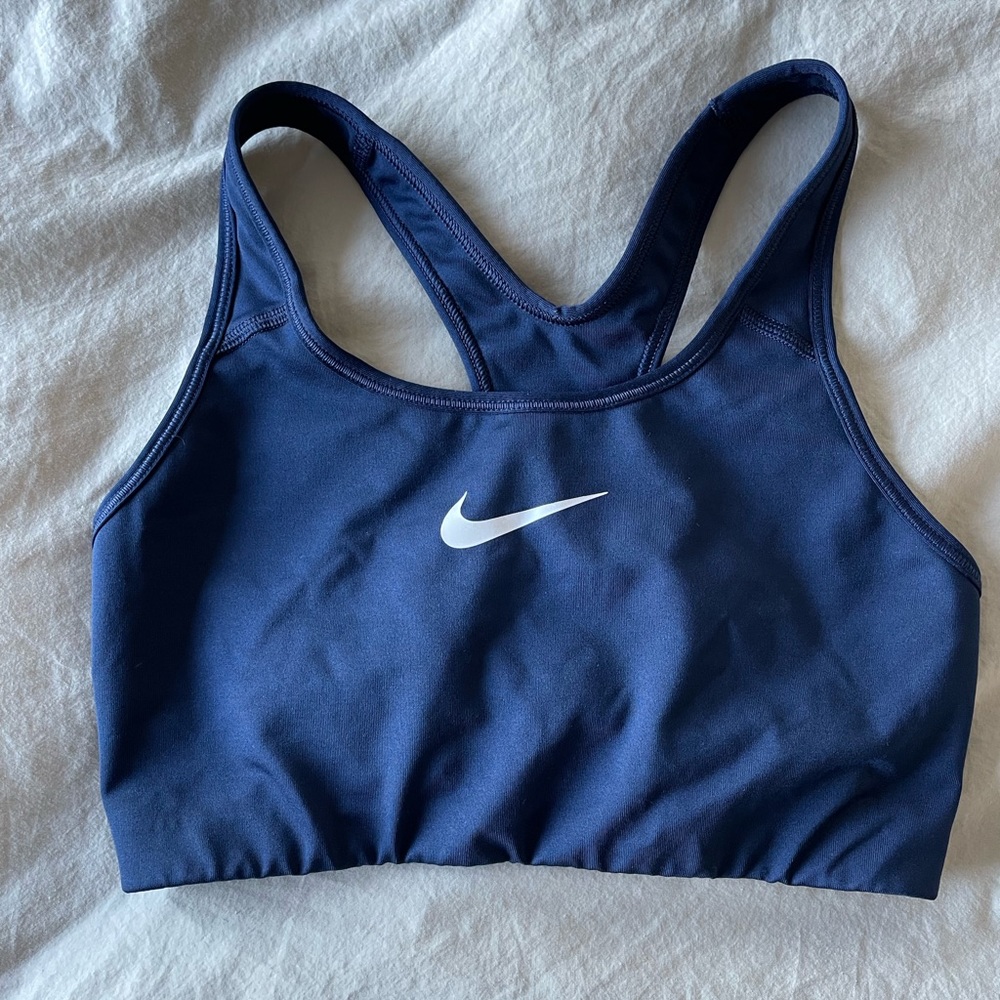 Nike M Size Sportsbra Dark Blue(Fits Small)